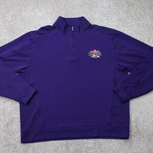 Baltimore Ravens Sweatshirt Mens XL Purple 2012‎ AFC Champions Cutter & Buck NFL